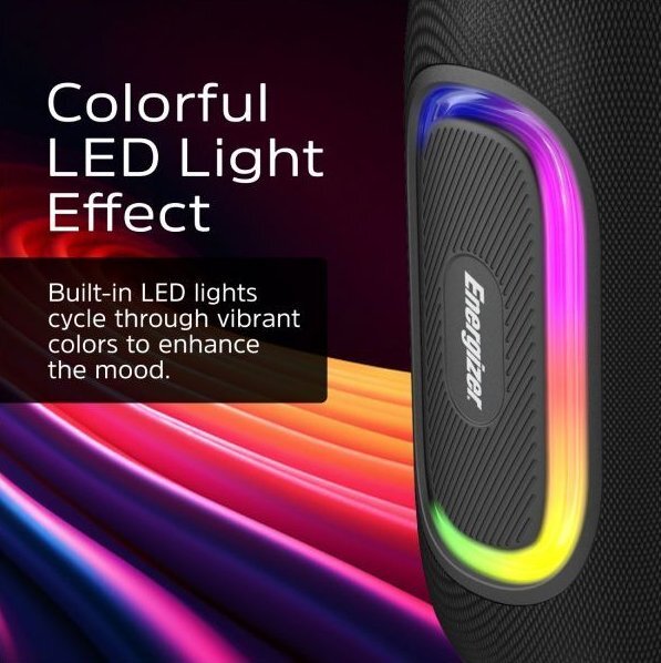 Акустическая система 1.0 Energizer 16Вт Bluetooth фото10