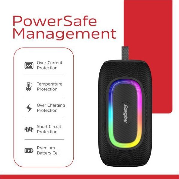 Акустическая система 1.0 Energizer 16Вт Bluetooth фото12
