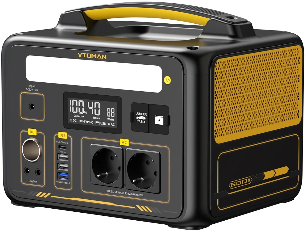 Зарядна портативна електростанція Vtoman Jump 600W (Jump 600X) фото