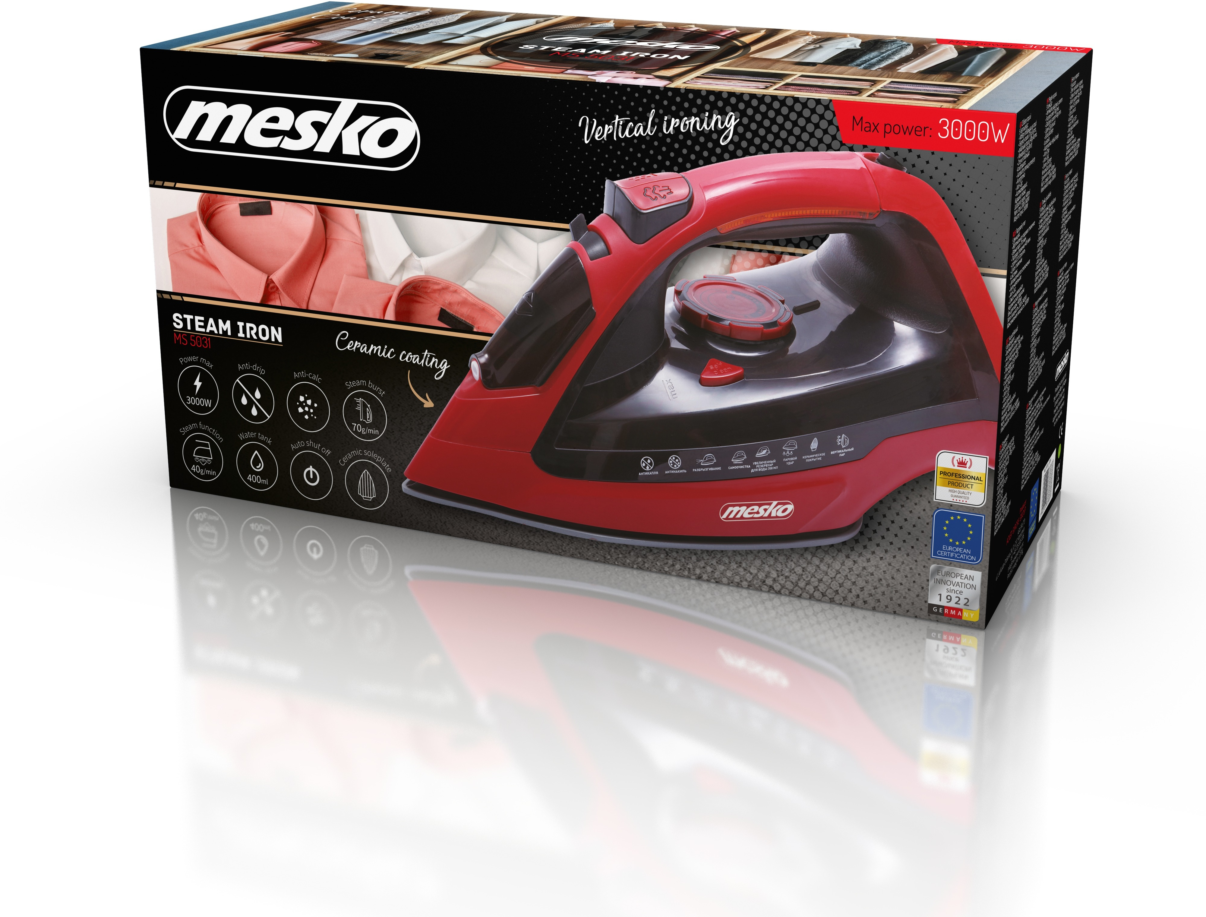 Утюг Mesko MS 5031 фото11