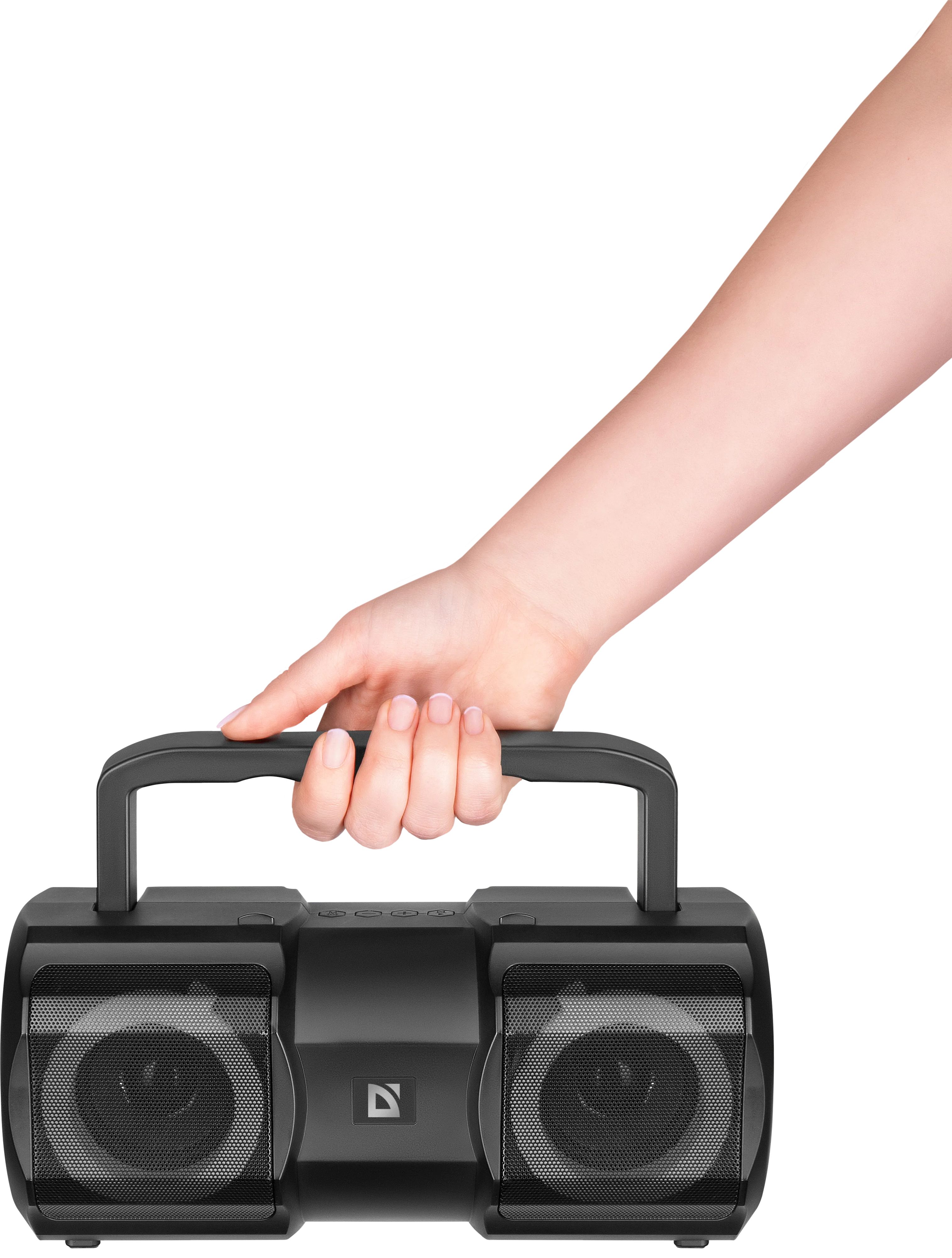 Акустична система Defender 1.0 Beatbox 20Вт, Light/BT/MIC/FM/USB/TF фото