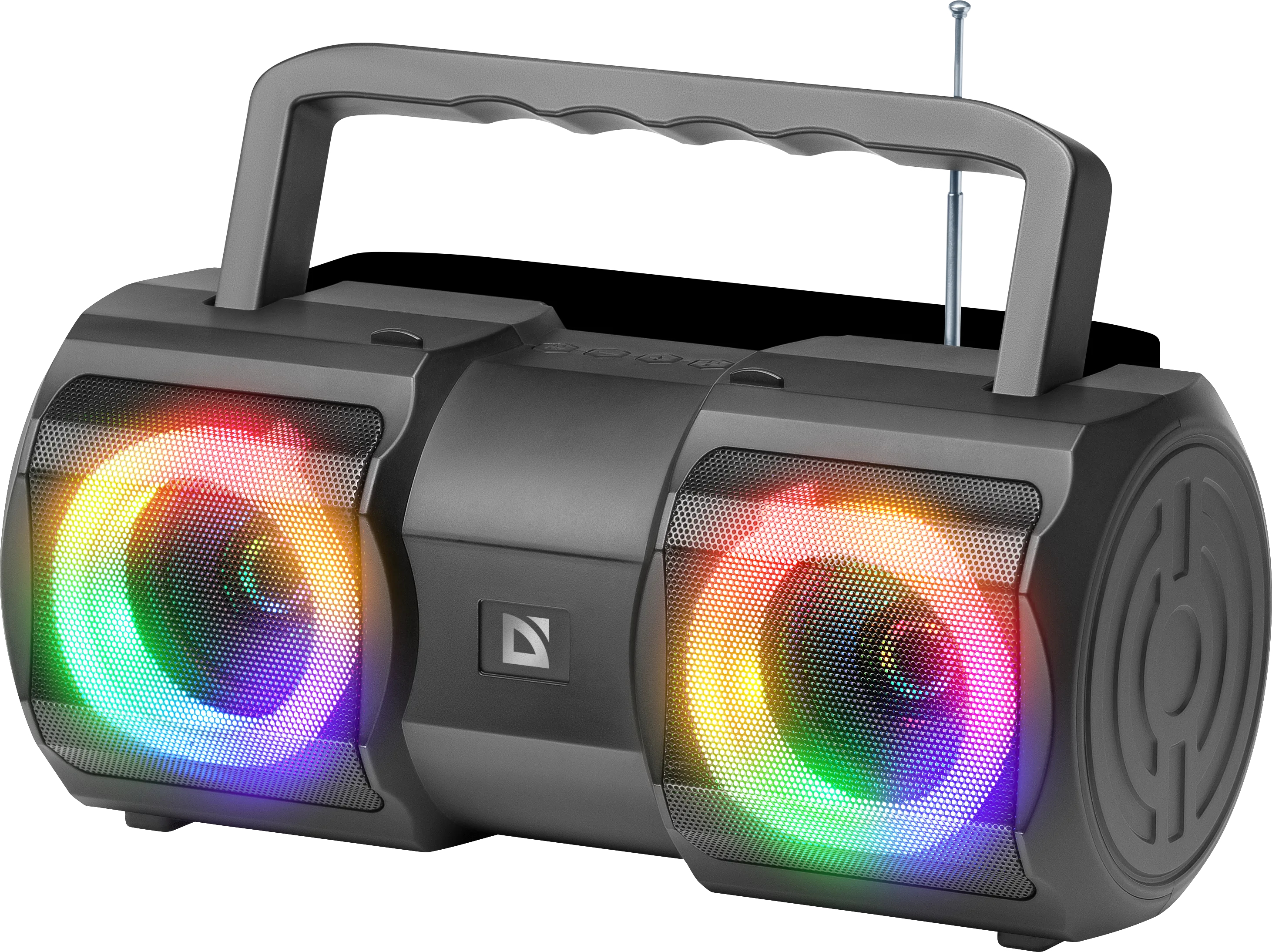 Акустична система Defender 1.0 Beatbox 20Вт, Light/BT/MIC/FM/USB/TF фото