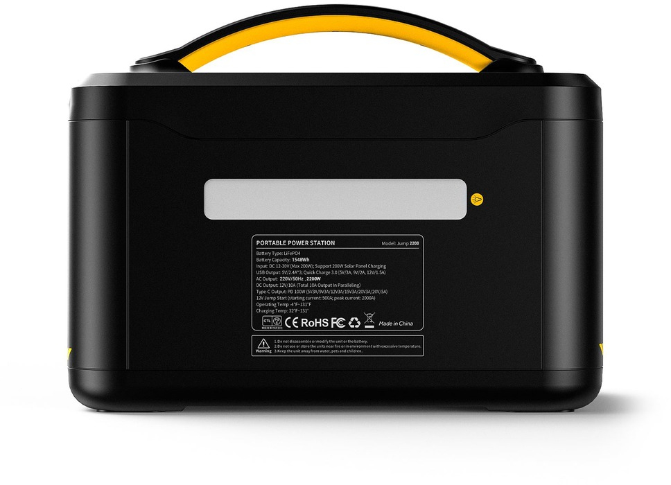 Зарядная портативная электростанция Vtoman Jump 2200W (Jump 2200) фото4