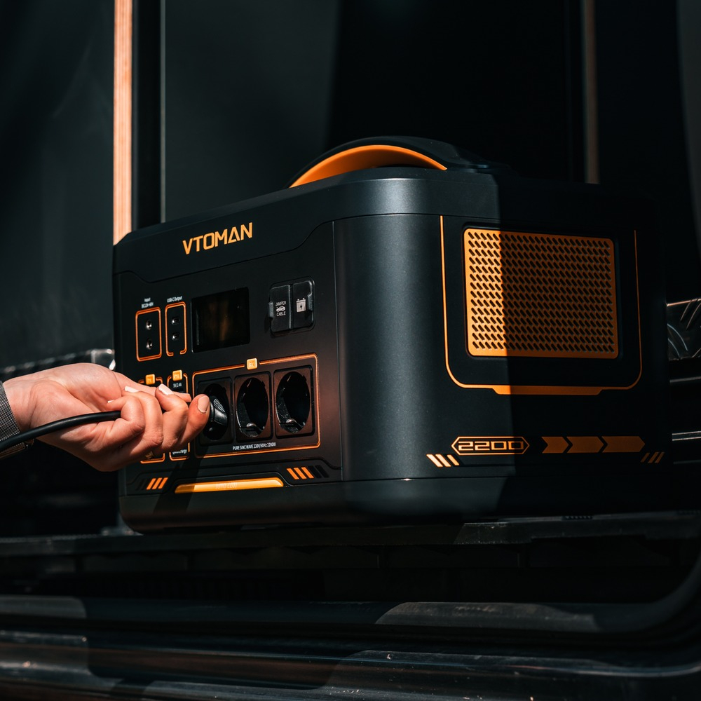 Зарядная портативная электростанция Vtoman Jump 2200W (Jump 2200) фото8