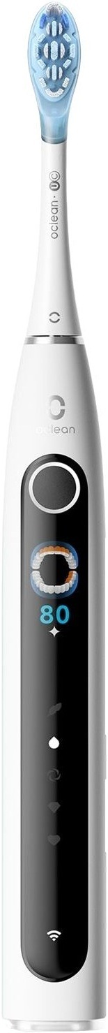 Звуковая электрическая зубная щетка Oclean X Pro 20 Set Electric Toothbrush White (6970810556971) фото2
