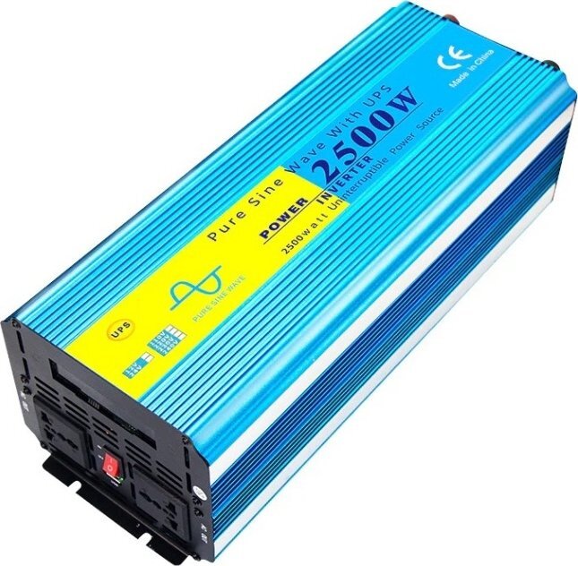 Інвертор автомобільний Choetech 2500Вт (INV-C2500WUPS-EU) фото