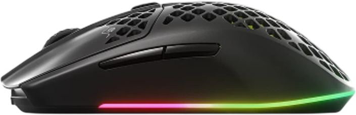 Мишка SteelSeries Aerox 3 Wireless Onyx, RGB, 18000dpi., 6кн., чорна фото3