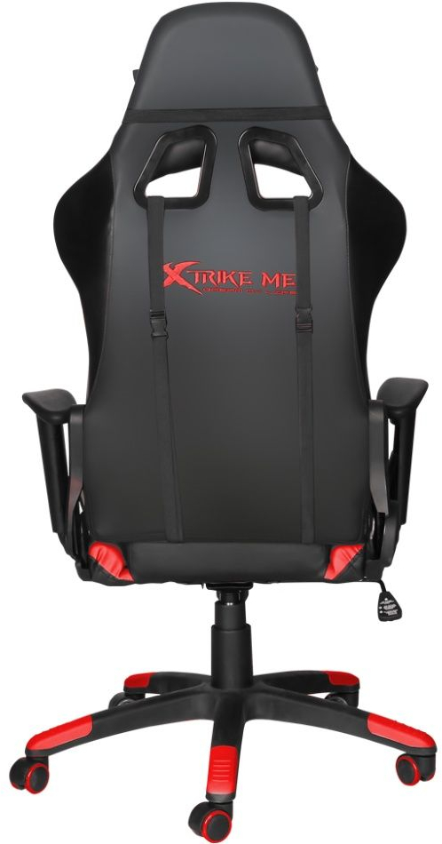 Крісло ігрове XTRIKE ME Advanced Gaming Chair GC-905, 50мм, чорно-червоне фото2
