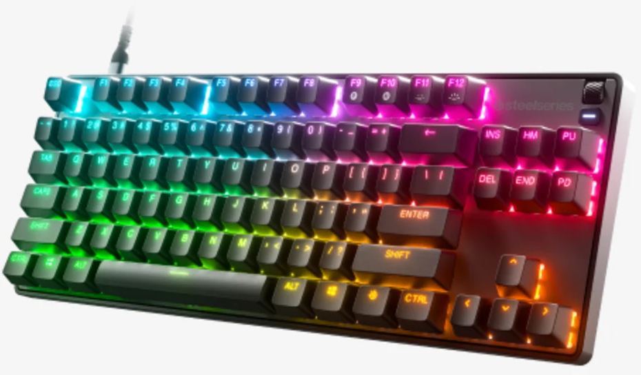 Ігрова клавіатура оптична SteelSeries Apex 9 TKL UA фото