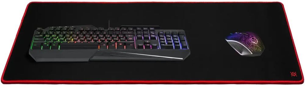 Ігрова поверхня Defender Black Ultra XXL 900*450*3мм фото6
