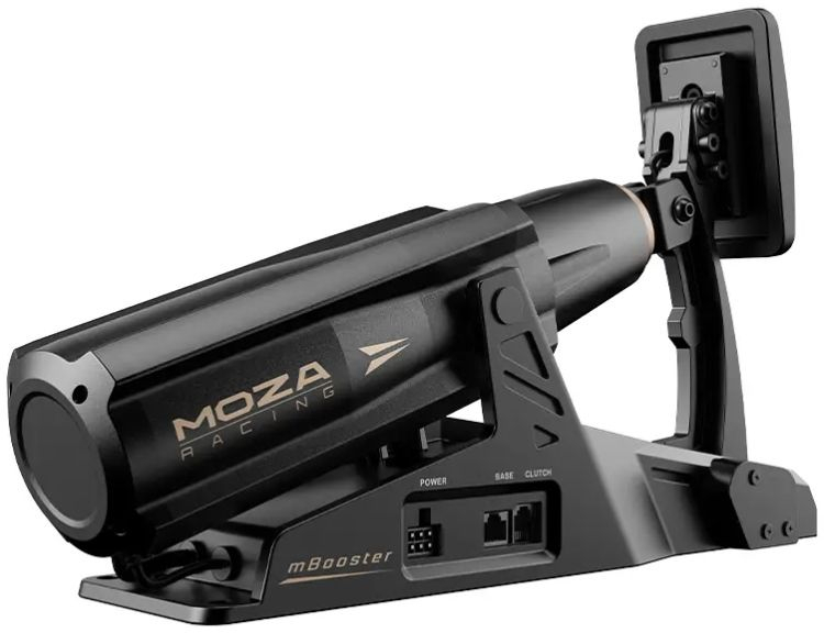 Комплект 2 педалей MOZA mBooster Active, з педаллю акселератора CRP2, тензодатчик 200кг фото4