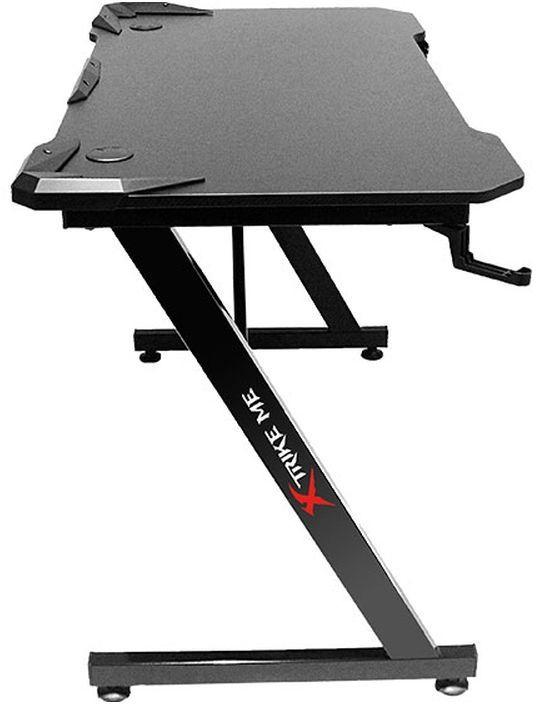 Стіл ігровий XTRIKE ME DK-02 Gaming Desk, Black 110x60x74мм. фото4