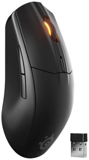 Мишка SteelSeries Rival 3 Gen 2 Wireless, RGB, Black фото