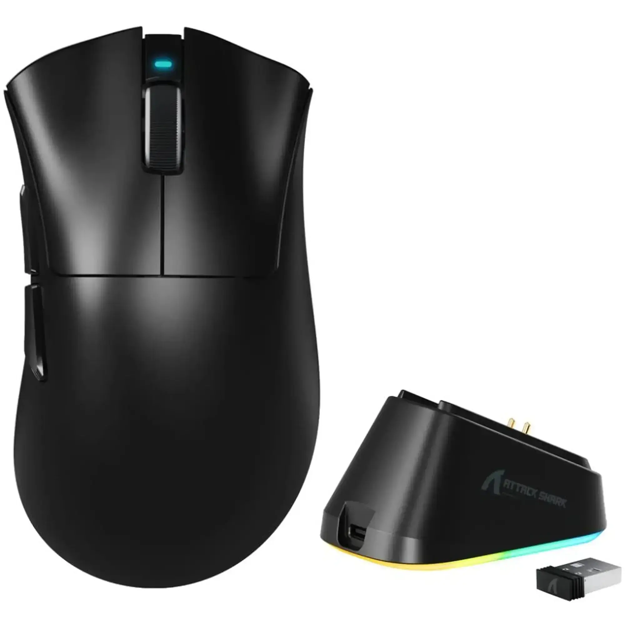 Мишка Attack Shark V3Pro Ultra-Light, Wireless Black фото2