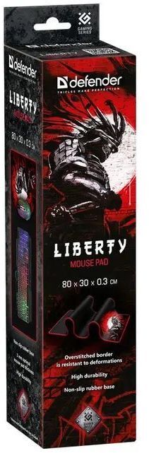 Ігрова поверхня Defender Liberty 800х300х3мм, тканина + гума фото7