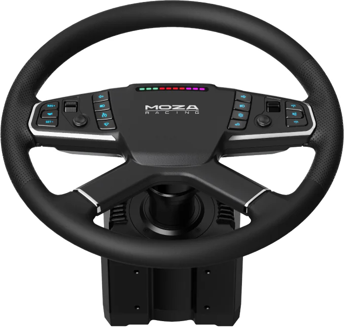 Кермо MOZA Racing TSW Truck 40cм., чорне фото5