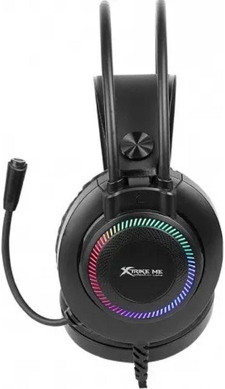 Ігрова гарнітура XTRIKE ME GH-509, USB+3.5мм, 7 режимів RGB, кабель 2м фото