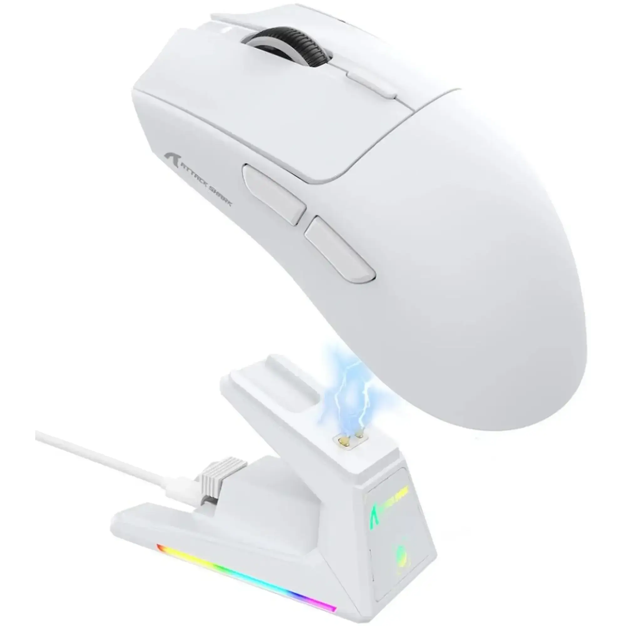 Мишка Attack Shark X1 White фото2