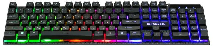Клавіатура ігрова Defender Spark GK-300L UA LED підсвітка фото3