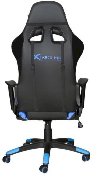 Крісло ігрове XTRIKE ME Advanced Gaming Chair GC-905, 50мм, чорно-cине фото