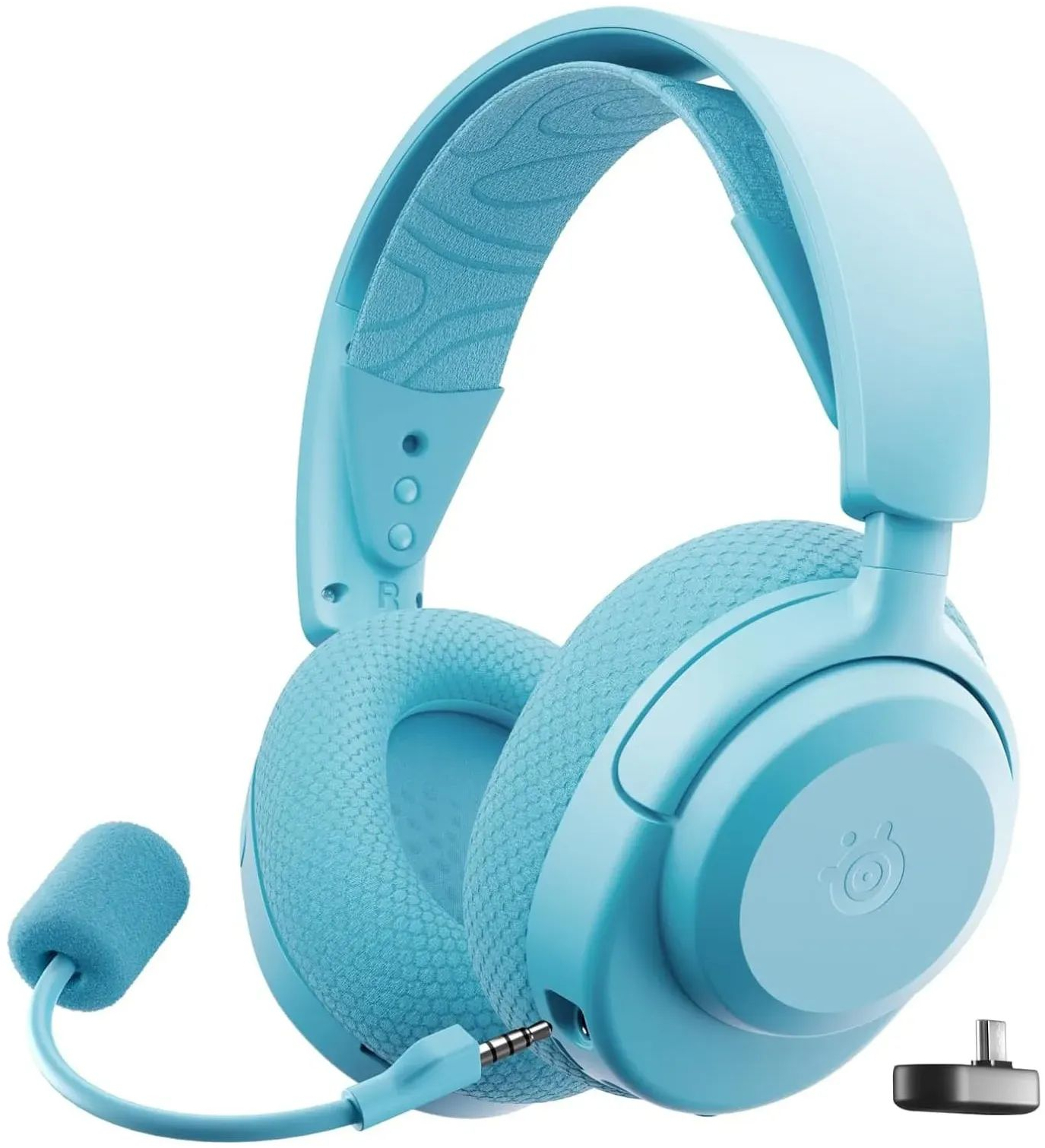 Ігрова гарнітура SteelSeries Arctis Nova 3P Wireless MultiPlatform Aqua фото2