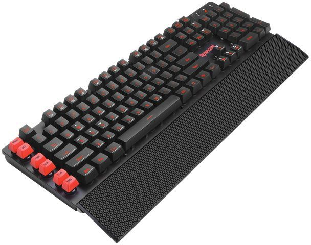 Клавіатура ігрова Redragon Yaksa K505 UKR, 7 кольорів AntiGhost USB фото
