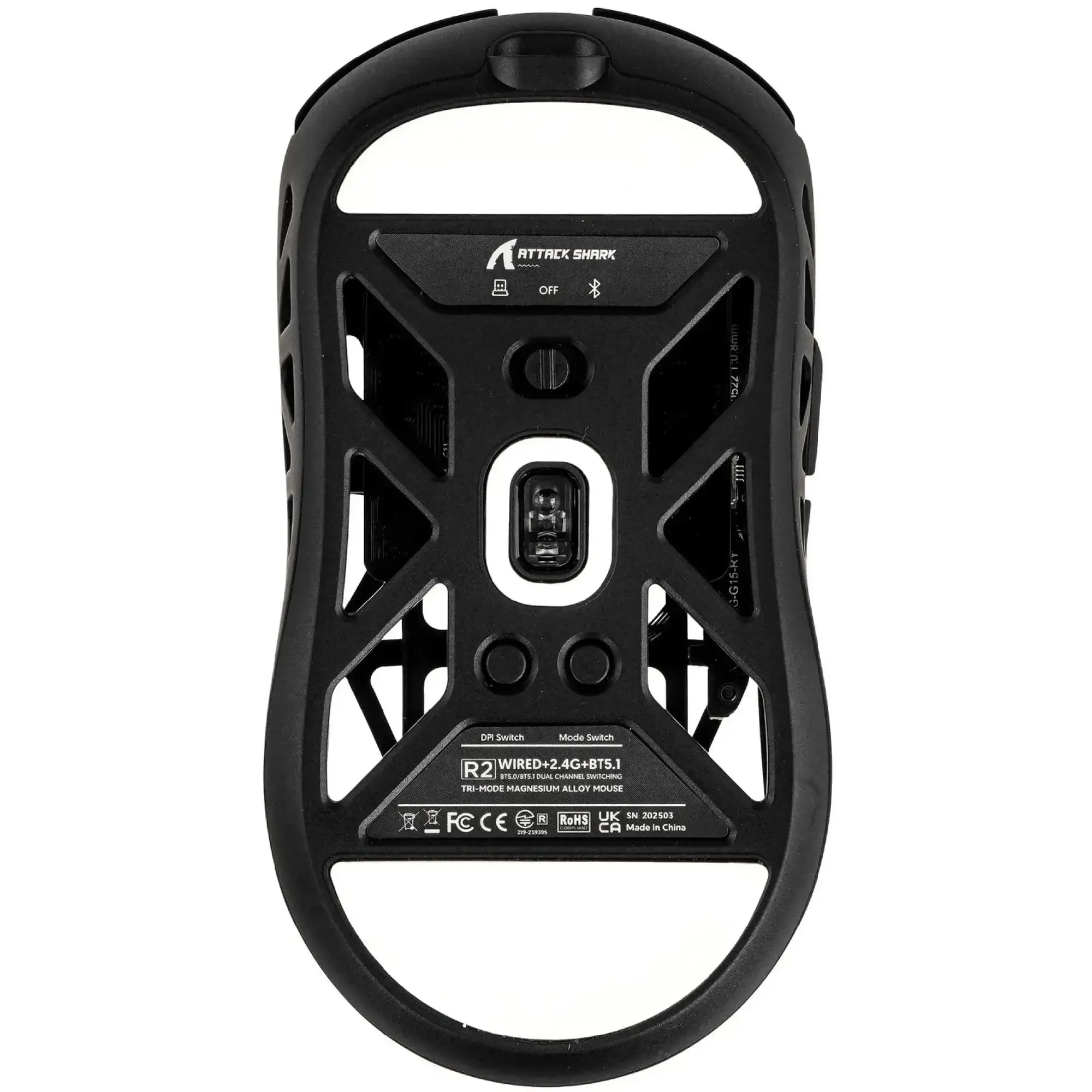 Мишка Attack Shark R2 Black фото6