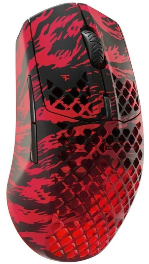 Мишка SteelSeries Aerox 3 Wireless, RGB, 18000dpi., 6кн., Faze Clan Edition фото2