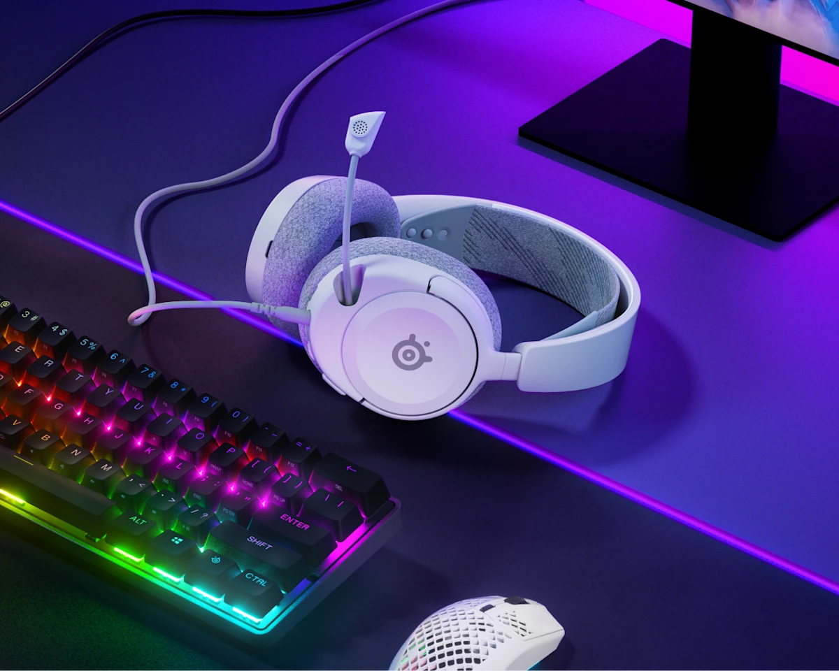 Ігрова гарнітура SteelSeries Arctis Nova 1 White фото5