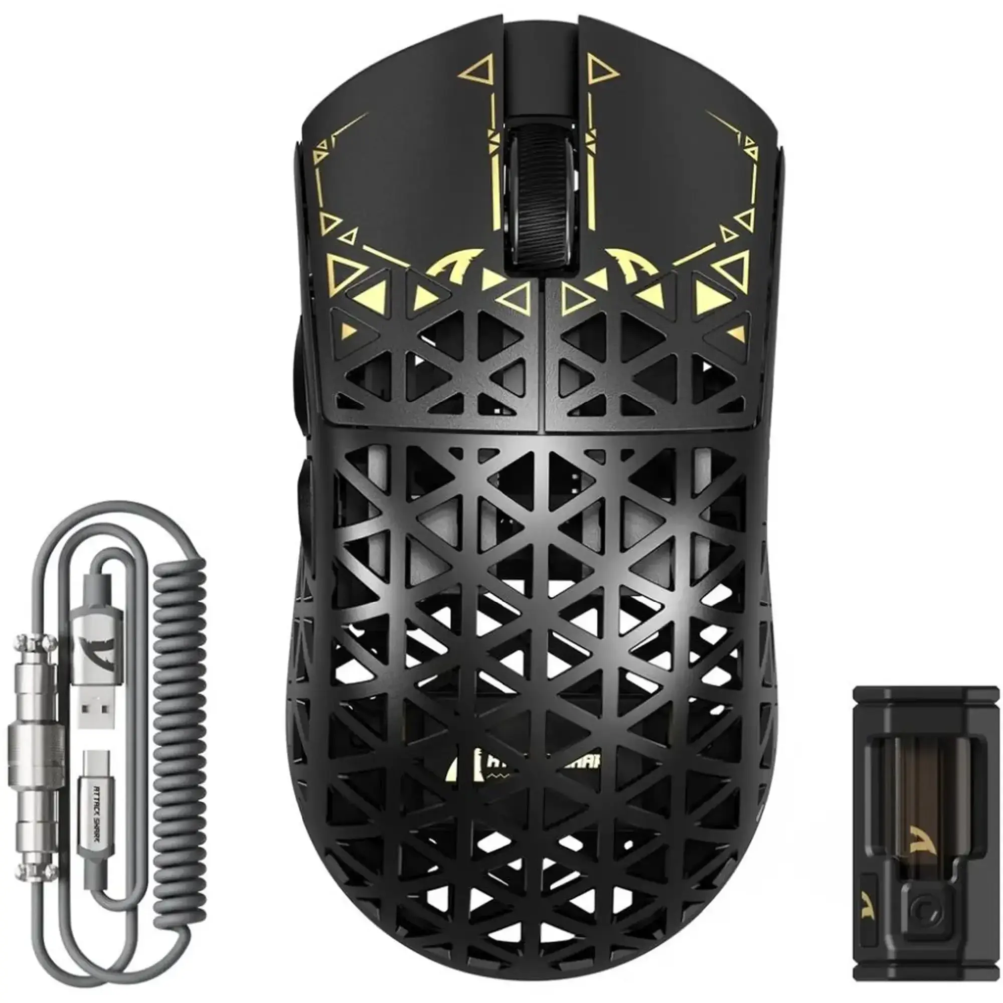 Мишка Attack Shark R5 Ultra Black фото2