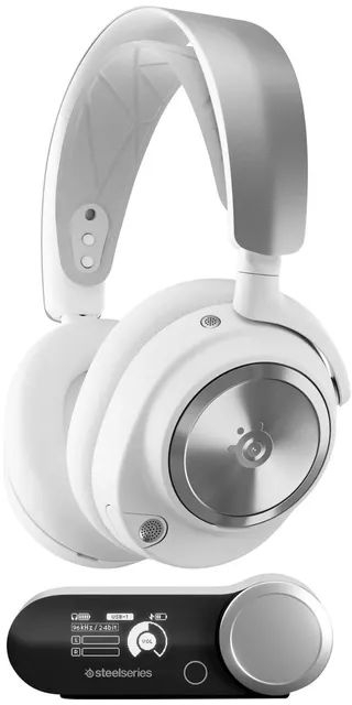Ігрова гарнітура SteelSeries Arctis Nova Pro Wireless White фото2