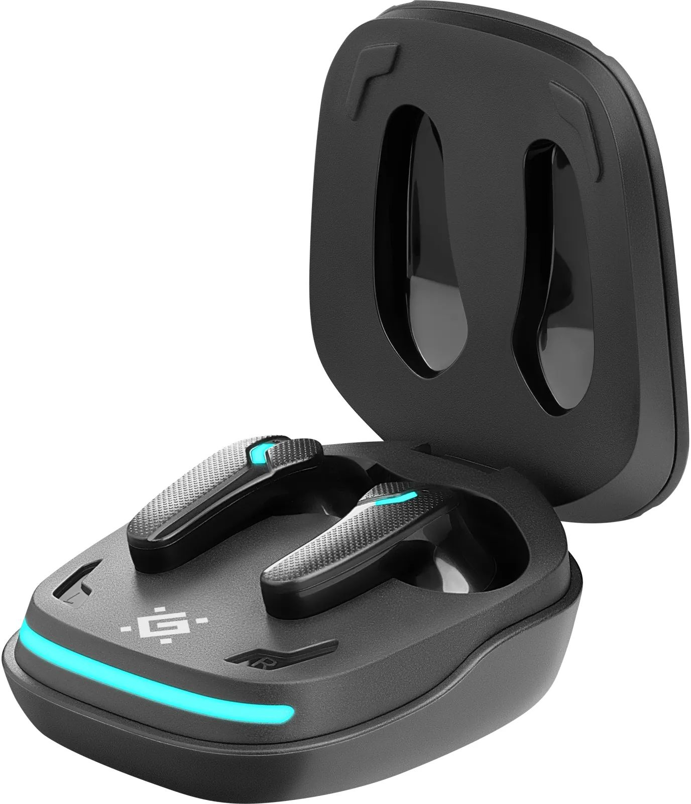 Гарнітура TWS ігрова Defender CyberDots 285 Bluetooth чорна фото4