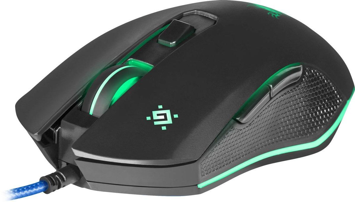 Мишка Defender Sky Dragon GM-090L, 6кн., 3200dpi, (+килимок) підсвітка фото2