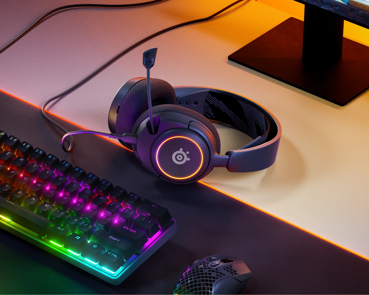 Ігрова гарнітура SteelSeries Arctis Nova 3 RGB Black фото
