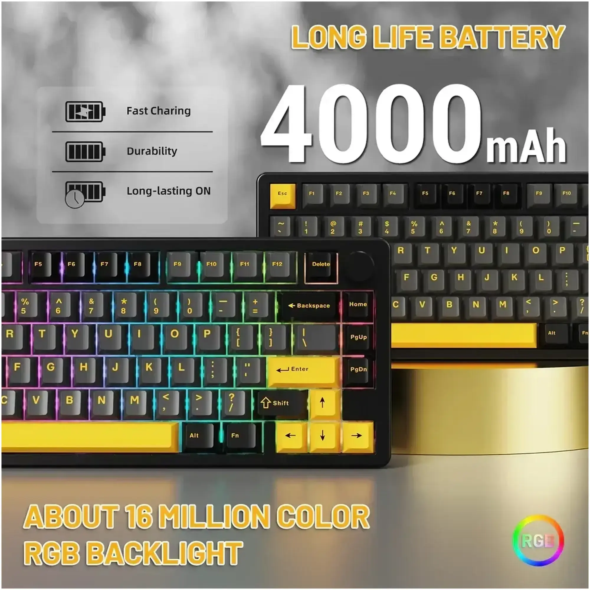 Клавіатура ігрова механічна Attack Shark X86 Star Black фото8
