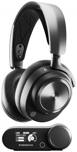 Ігрова гарнітура SteelSeries Arctis Nova Pro Wireless P Black фото2