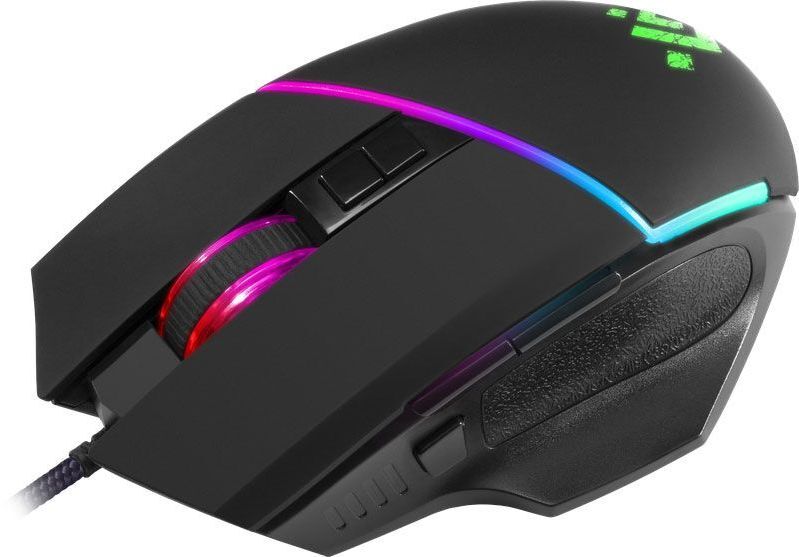 Мишка Defender Warfame GM-880L ігрова, 12800dpi., 8кн., RGB фото2