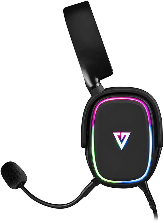 Ігрова гарнітура Modecom Volcano RGB Prometheus 7.1 Black USB фото