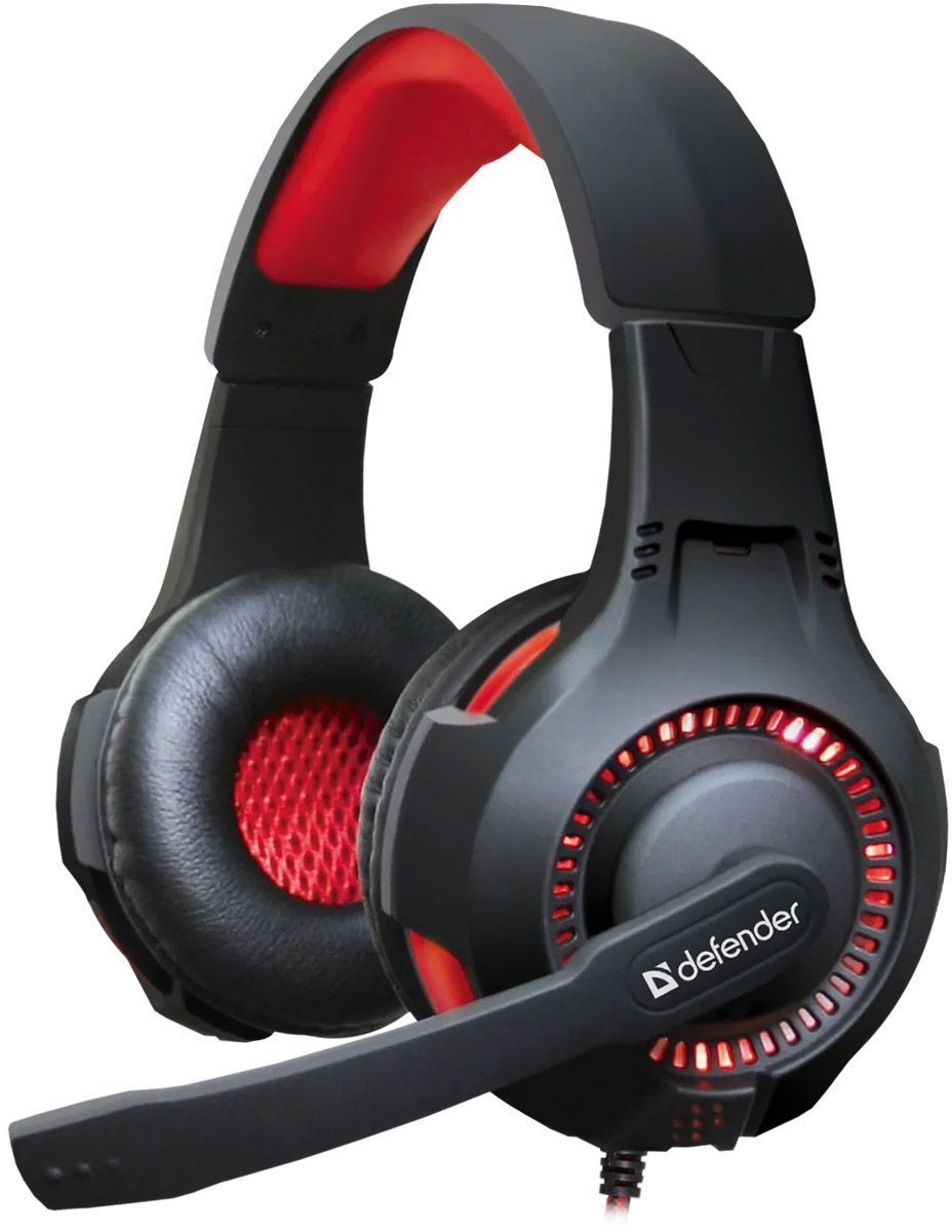 Ігрова гарнітура Defender Warhead G-450 USB, підсвітка фото2