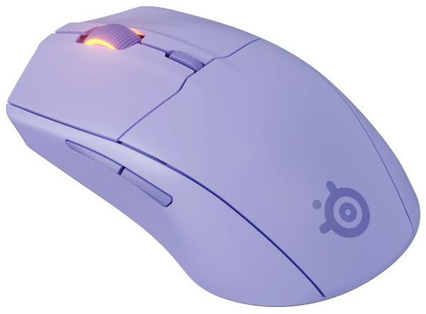 Ігрова мишка SteelSeries Rival 3 Gen 2 Wireless, RGB, Lavender фото3