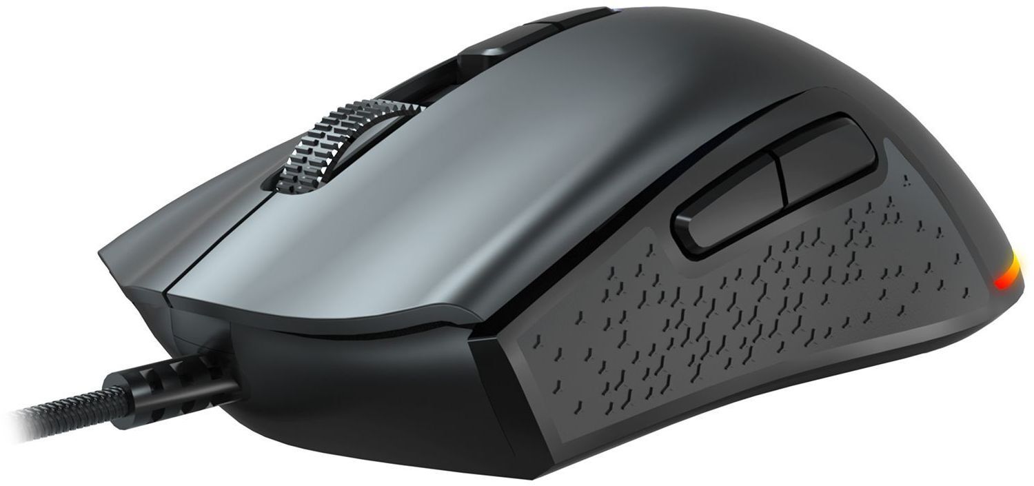 Мишка AOC GM530 ігрова, 16000dpi., 7кн., RGB PMW3389 Kailh switch чорна фото2