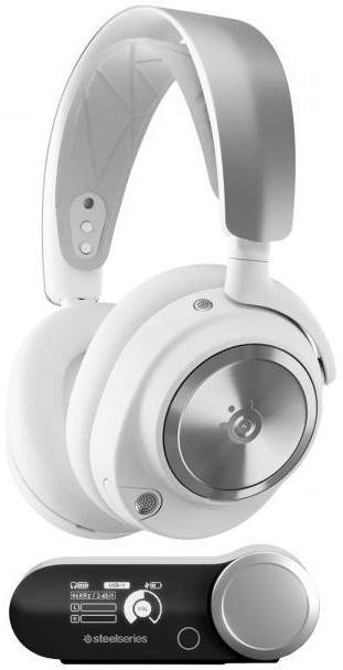 Ігрова гарнітура SteelSeries Arctis Nova Pro Wireless P White фото
