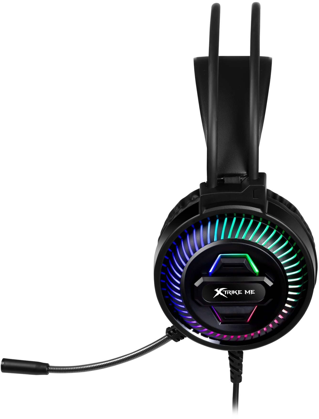 Ігрова гарнітура XTRIKE ME GH-510, USB, статичне RGB, кабель 2м фото