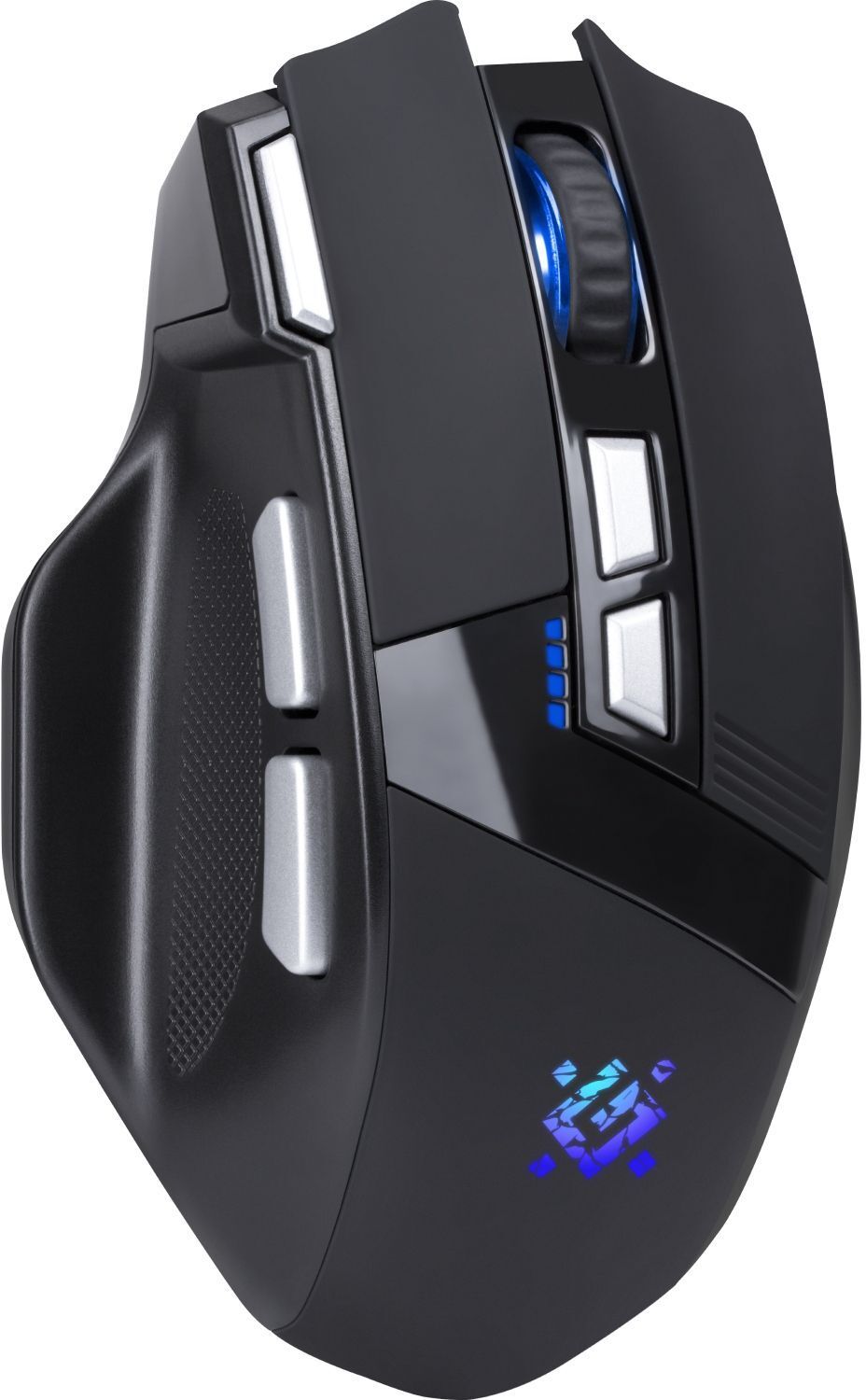 Мышь игровая беспроводная Defender Knight GM-885 8кн. 3200 dpi. 400 mAh черная фото2