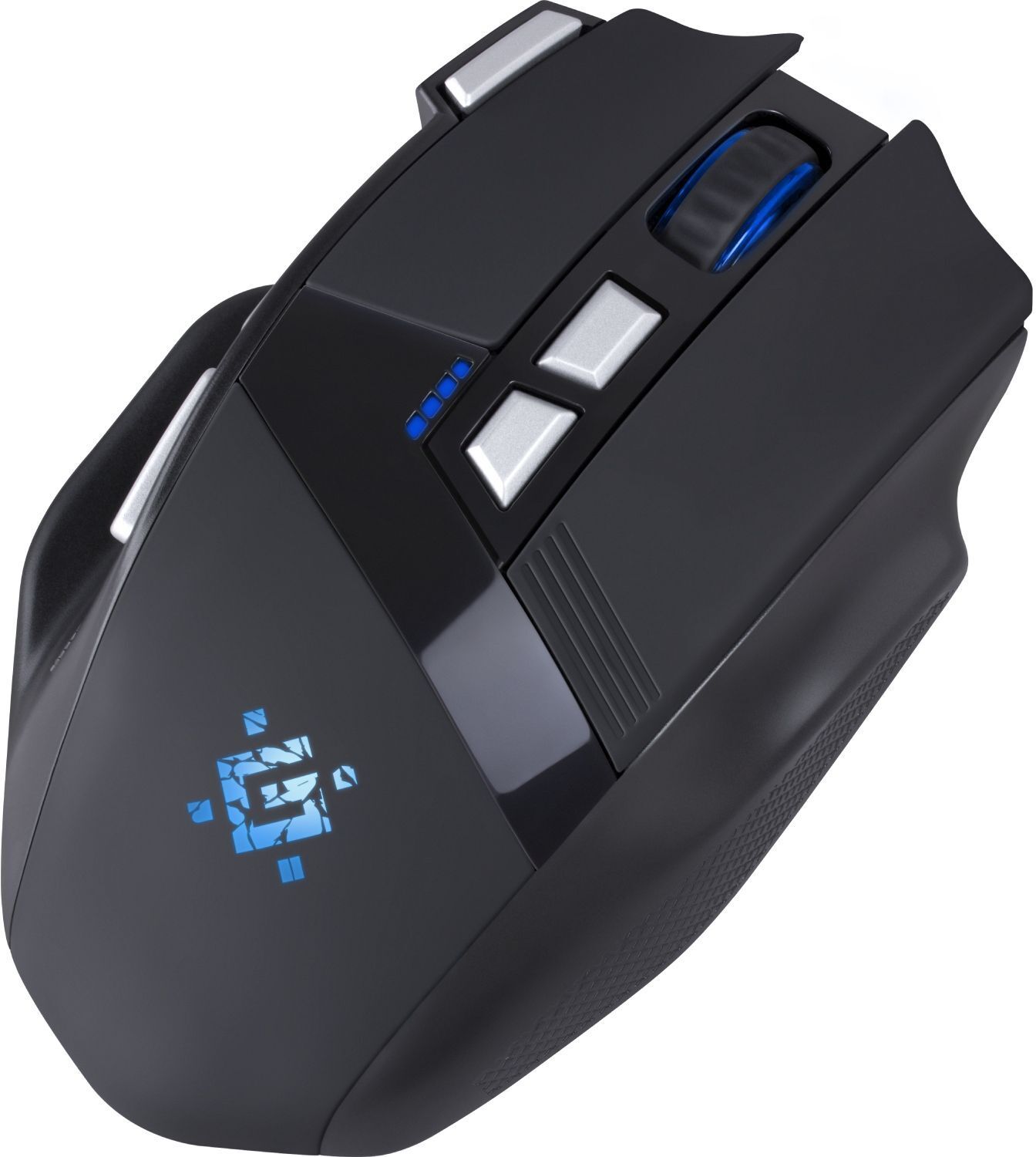 Мышь игровая беспроводная Defender Knight GM-885 8кн. 3200 dpi. 400 mAh черная фото5