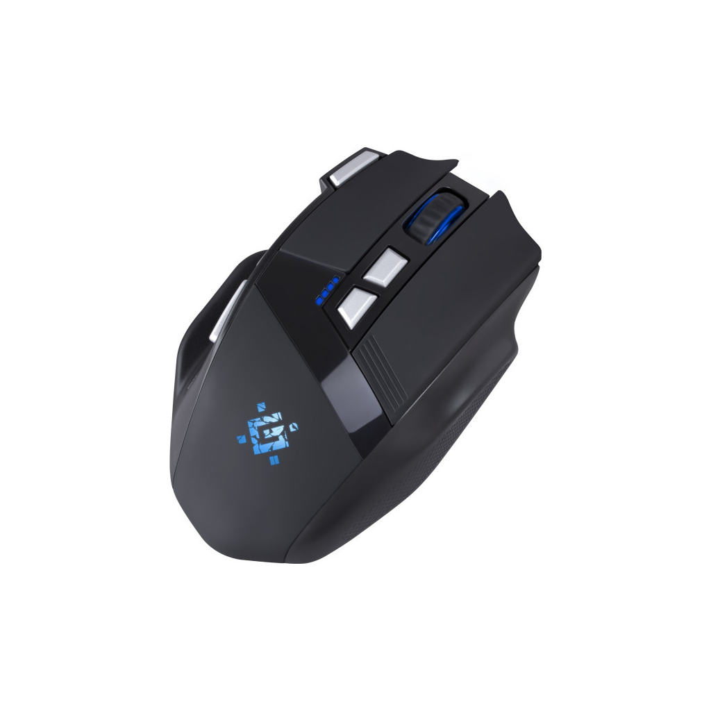 Мышь игровая беспроводная Defender Knight GM-885 8кн. 3200 dpi. 400 mAh черная фото10