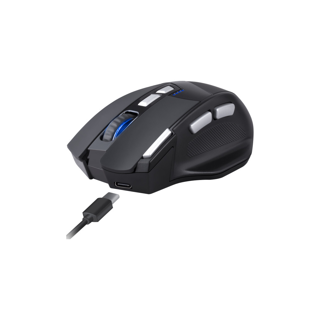 Мышь игровая беспроводная Defender Knight GM-885 8кн. 3200 dpi. 400 mAh черная фото16