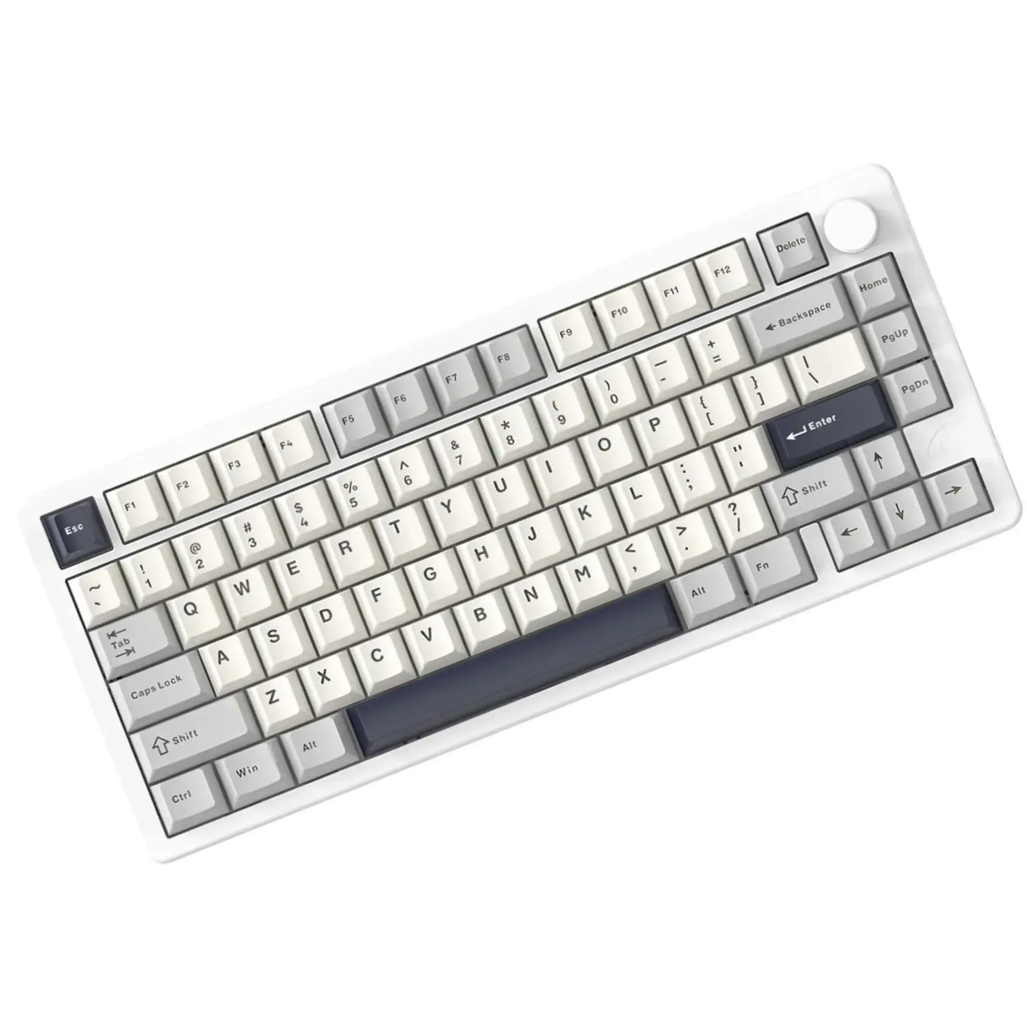 Клавіатура ігрова механічна Attack Shark X86 Starlight White фото3