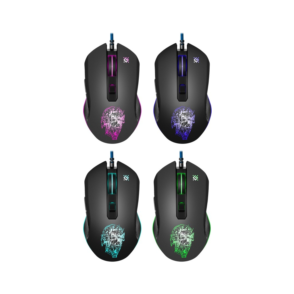 Мышь игровая Defender Sleipnir GM-927 (+коврик), 6кн. 12800dpi. черная фото5