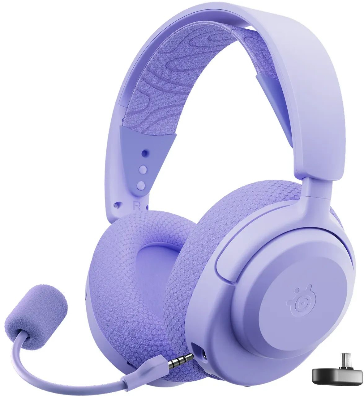 Ігрова гарнітура SteelSeries Arctis Nova 3P Wireless MultiPlatform Lavender фото2